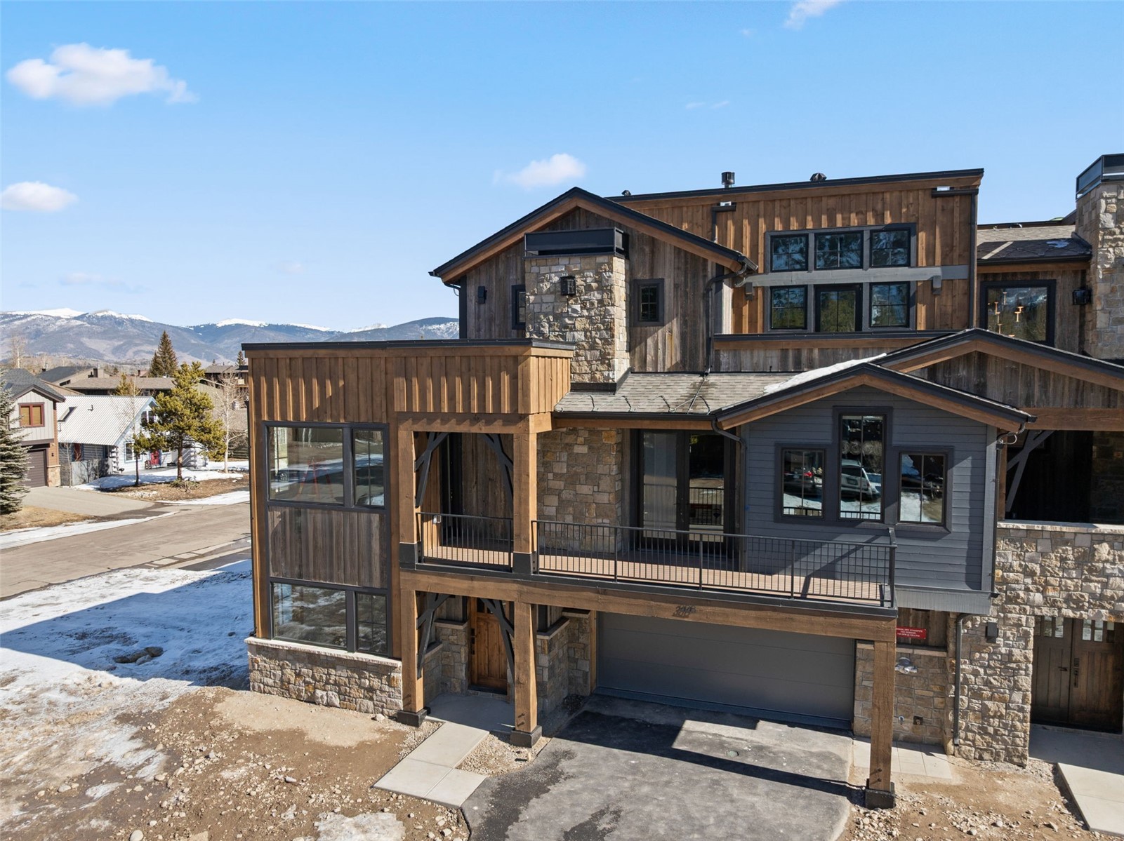 Corner Unit with two incredible decks.