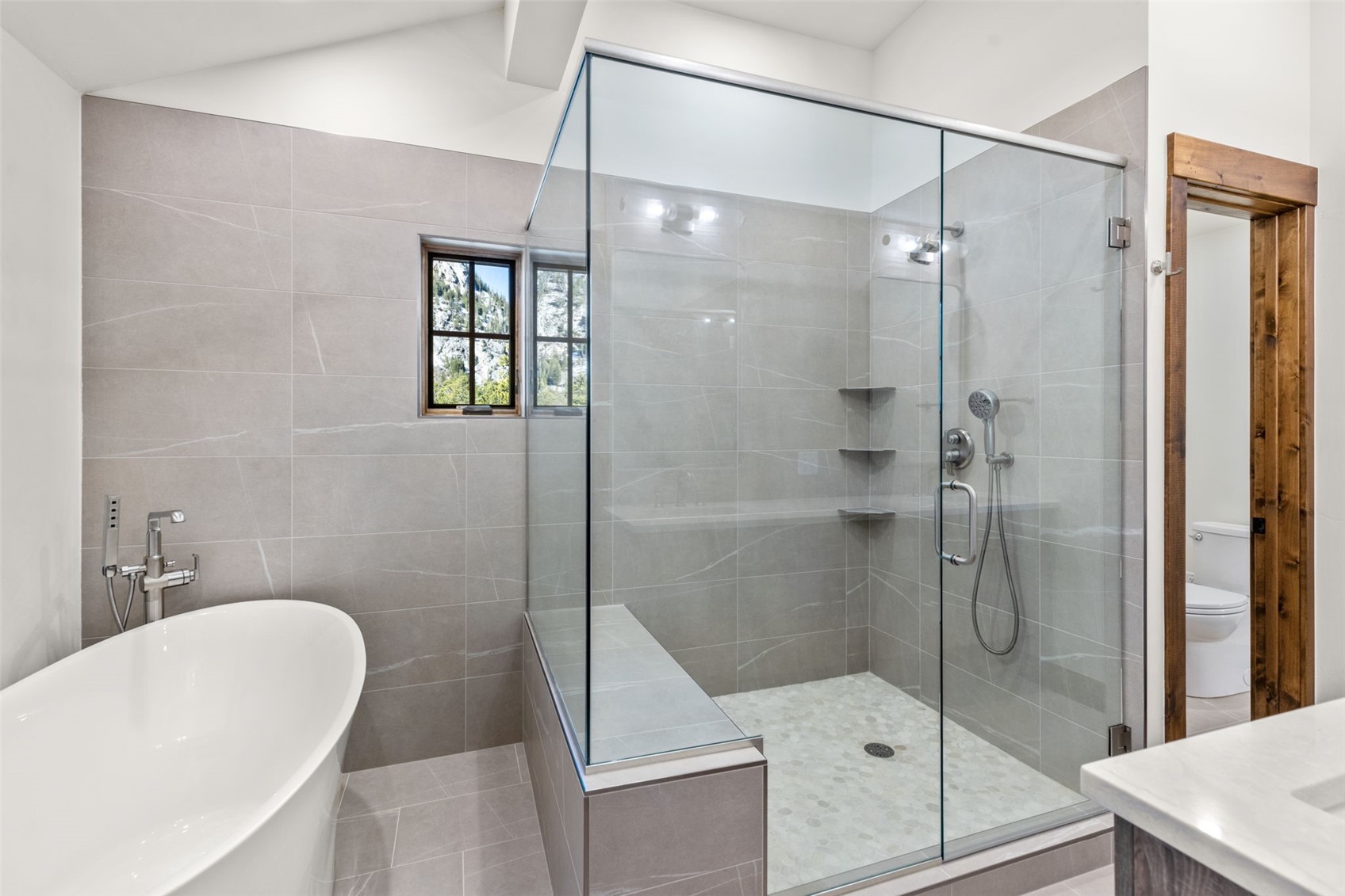 308 3rd Avenue Frisco, CO 80443 - Photo 21 of 45 a bathroom with a shower and a bathtub