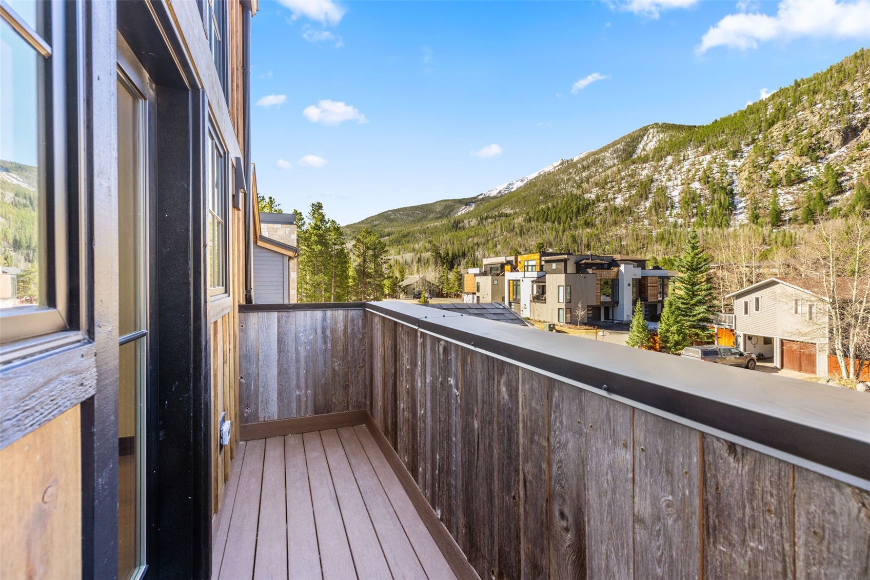 308 3rd Avenue Frisco, CO 80443 - Photo 22 of 45 a view of balcony with wooden floor and fence