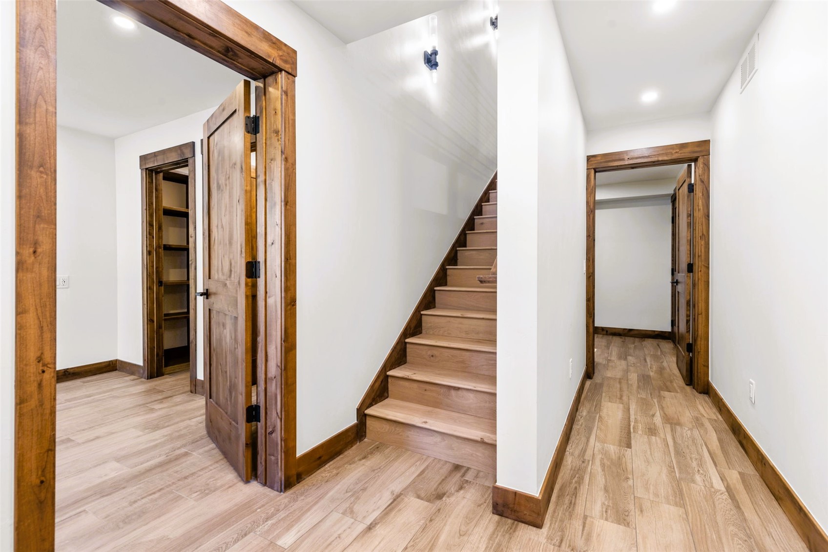 308 3rd Avenue Frisco, CO 80443 - Photo 34 of 45 a view of a hallway with wooden floor and entryway