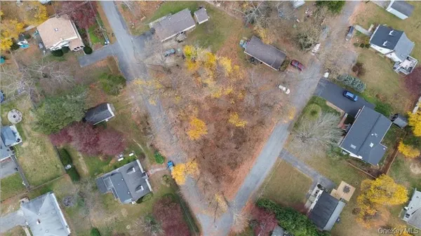 an aerial view of residential house with outdoor space