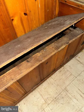 a view of wooden floor