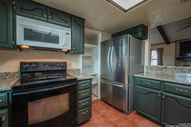 a view interior of a house and kitchen view