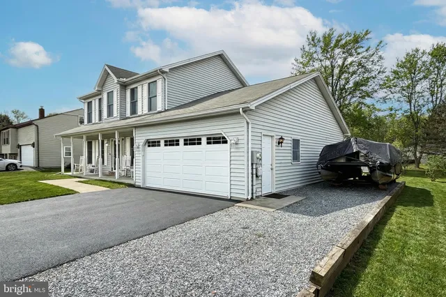 a view of a house with a patio