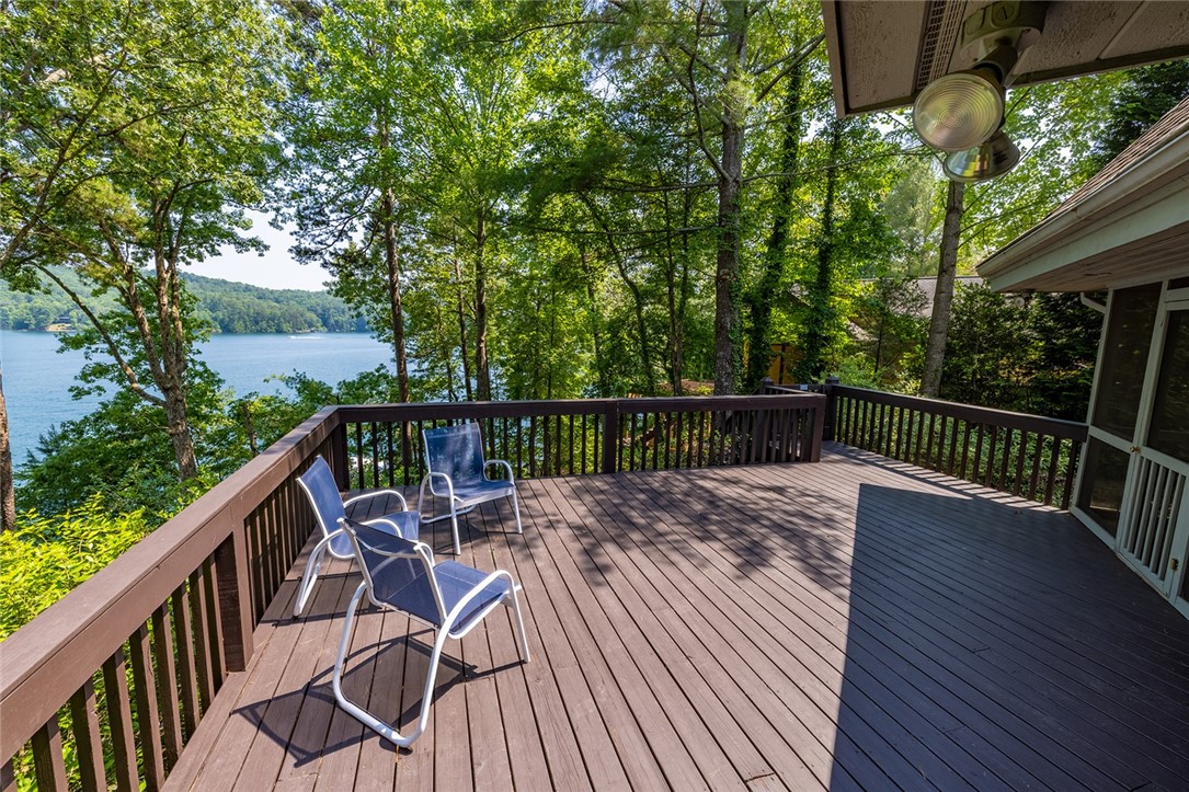 518 Turtle Head Drive Salem, SC 29676 - Photo 32 of 44 Back Deck Overlooking the Lake