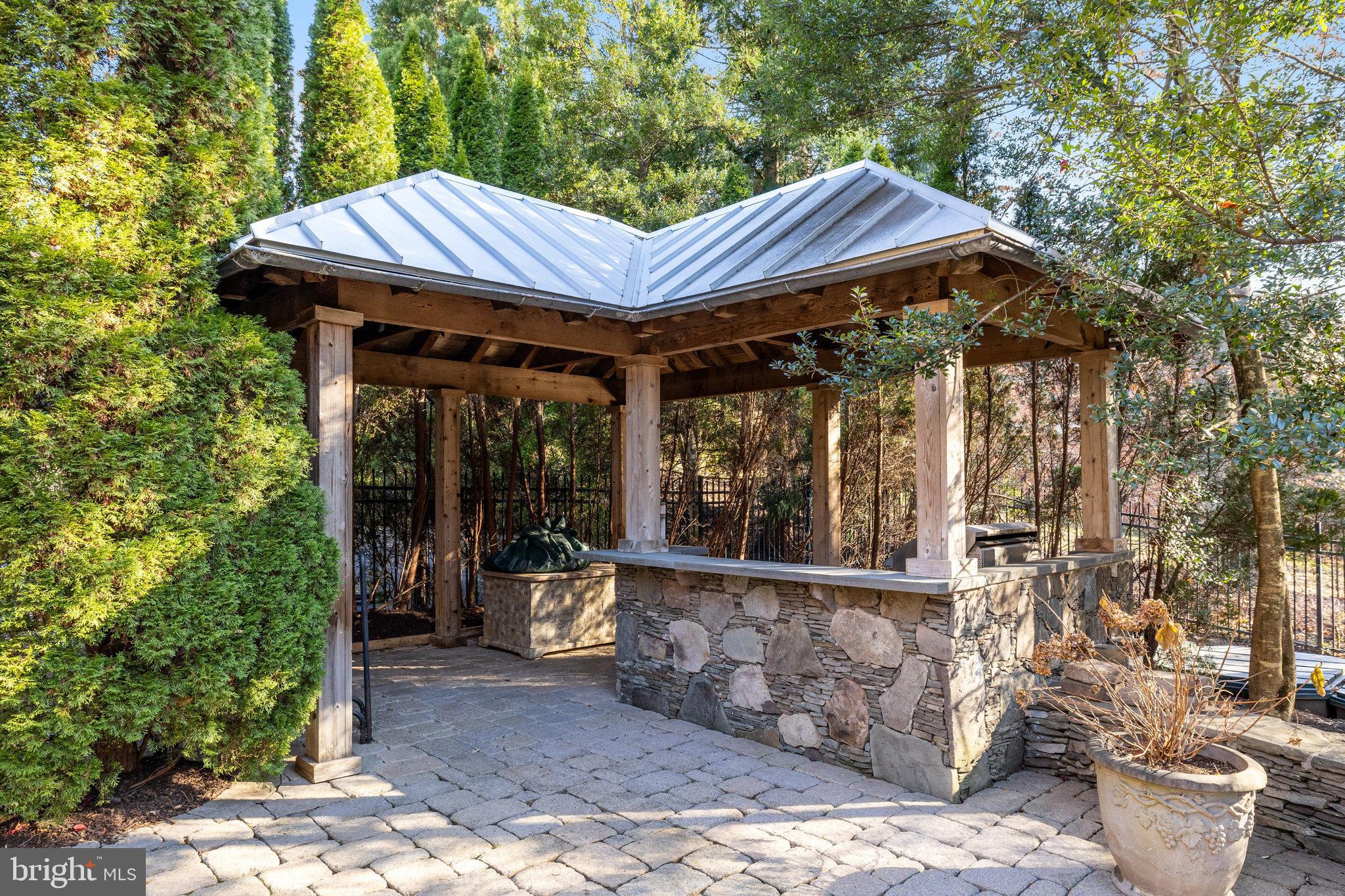 1064 Silent Ridge Court McLean, VA 22102 - Photo 62 of 70 Outdoor Grilling Area
