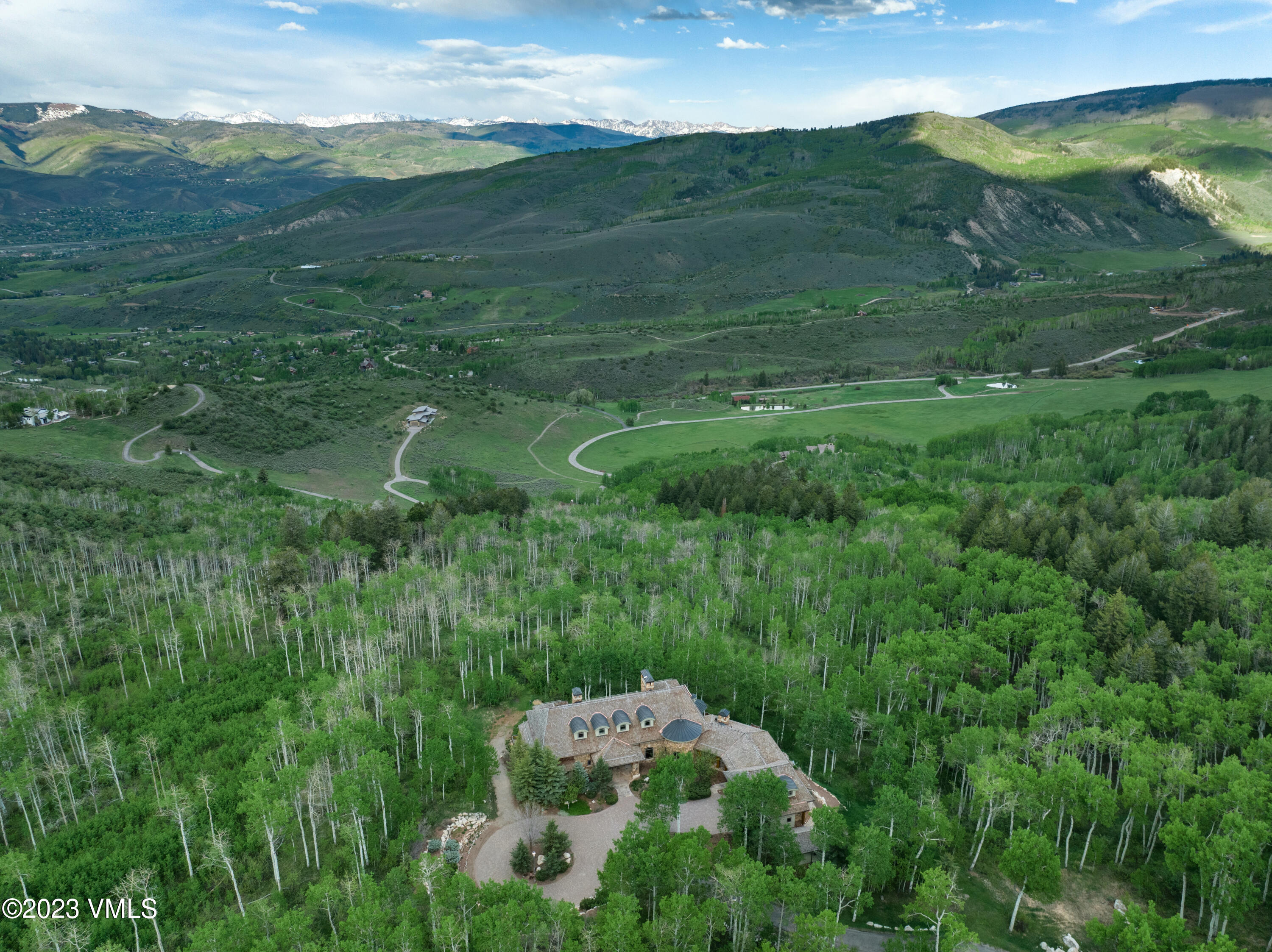 2419 Colorow Road Edwards, CO 81632 - Photo 39 of 49 2419_colorow_summer_aerial_c