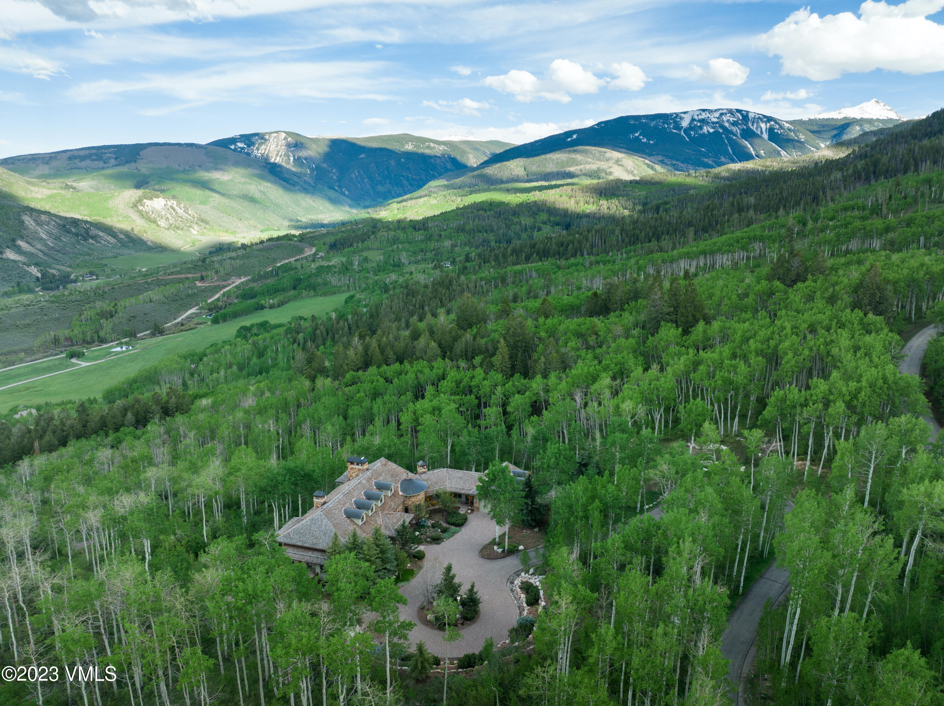 2419 Colorow Road Edwards, CO 81632 - Photo 40 of 49 2419_colorow_summer_aerial_b