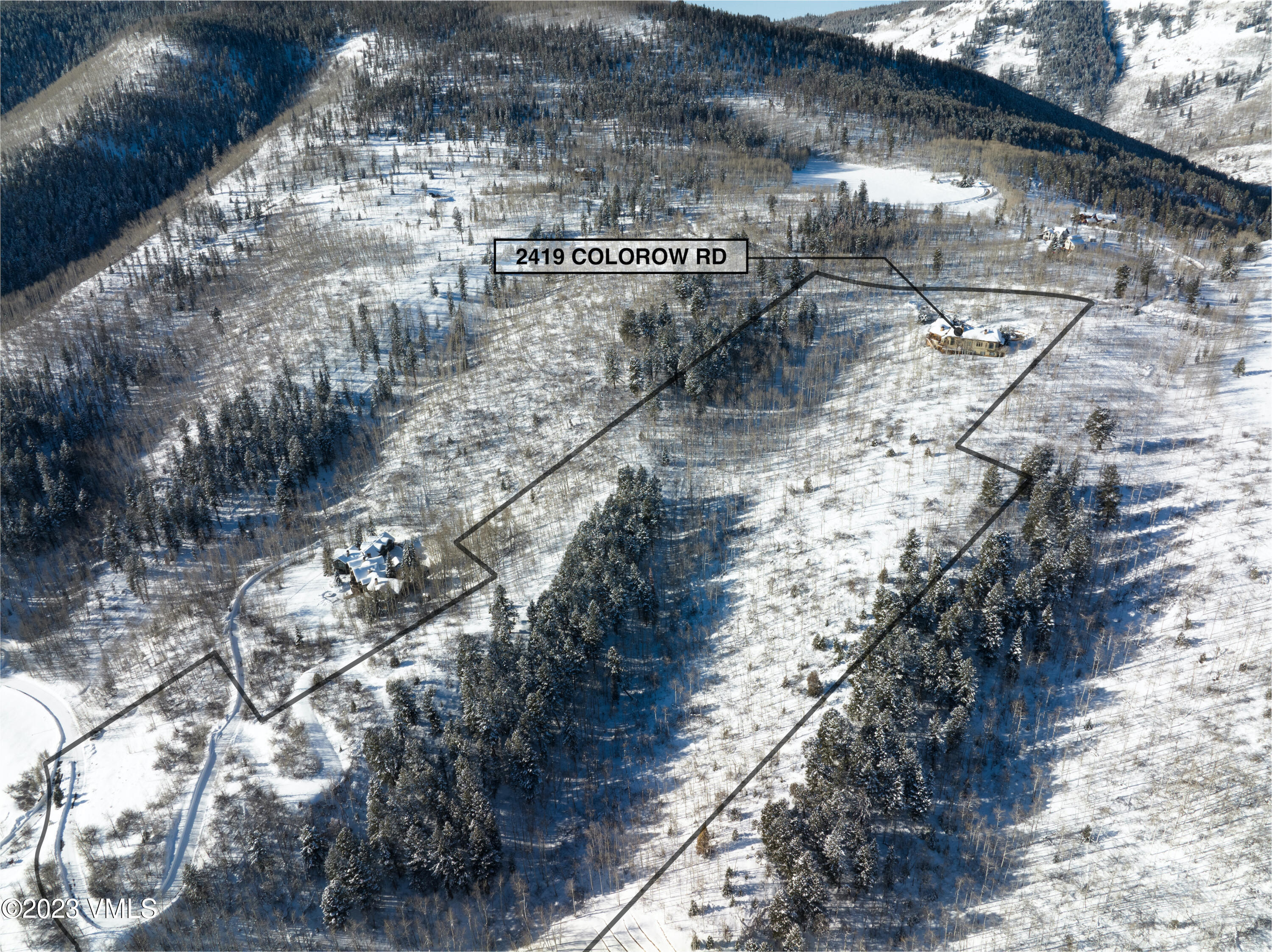 2419 Colorow Road Edwards, CO 81632 - Photo 49 of 49 2419_colorow_rd_aerial_d_marked