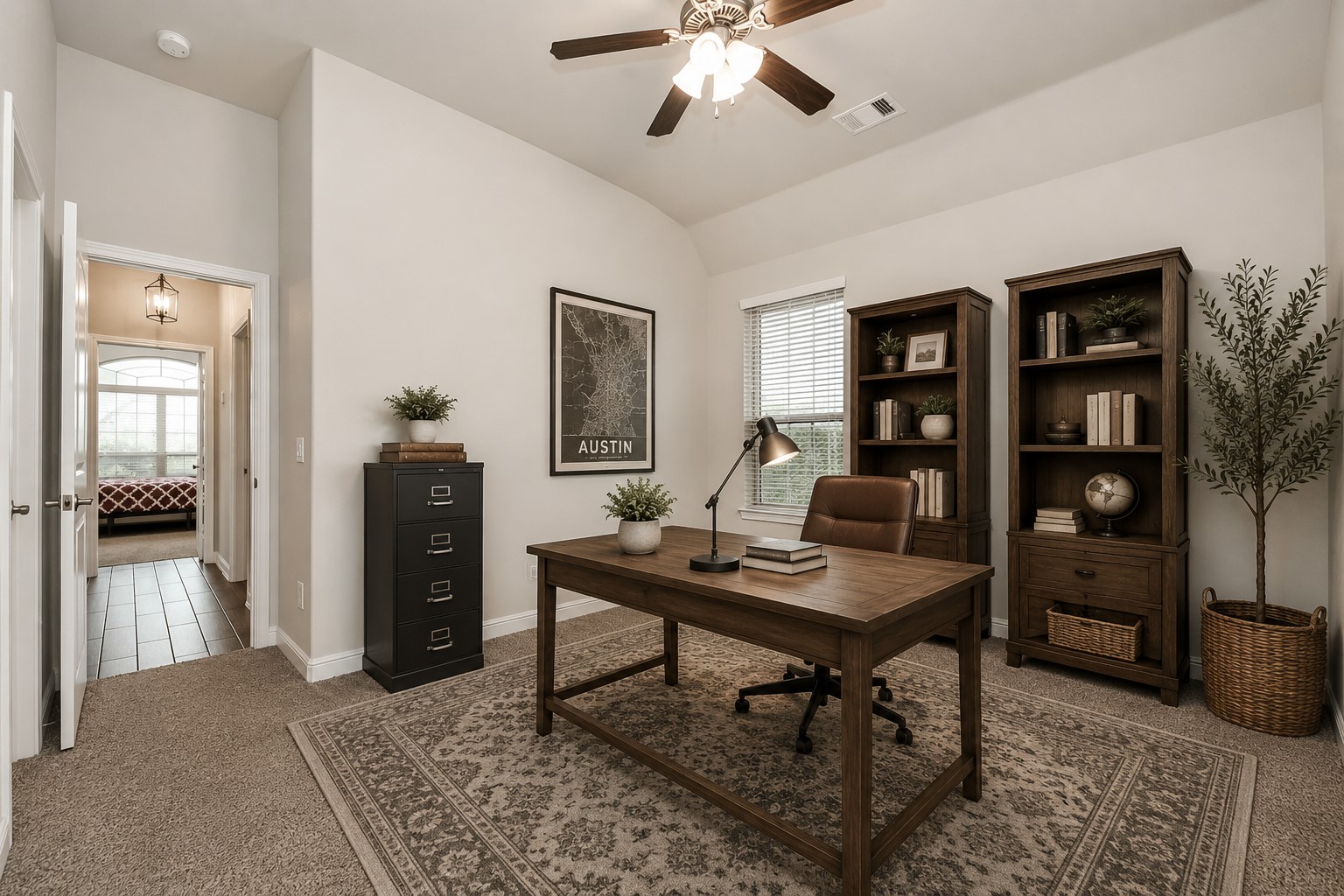 24523 Eucalyptus Way Spring, TX 77373 - Photo 20 of 32 Virtually Staged Office for visualization purposes only.