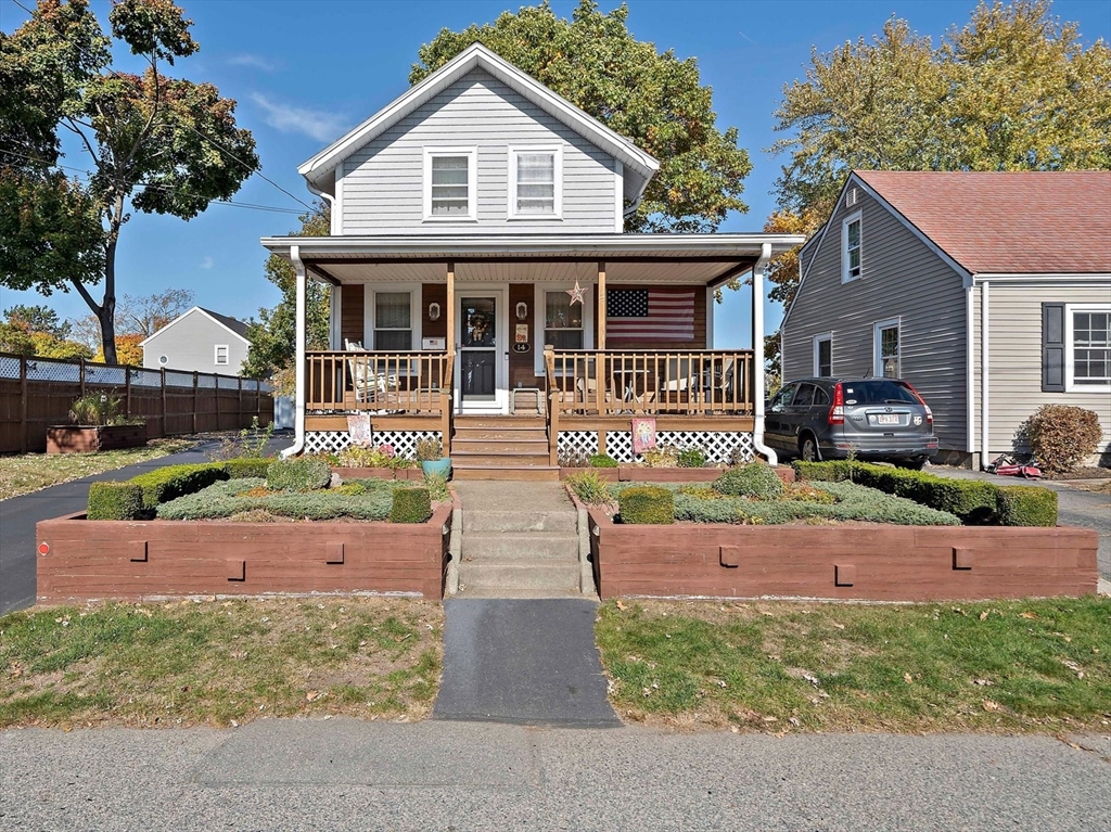 front view of house with a yard