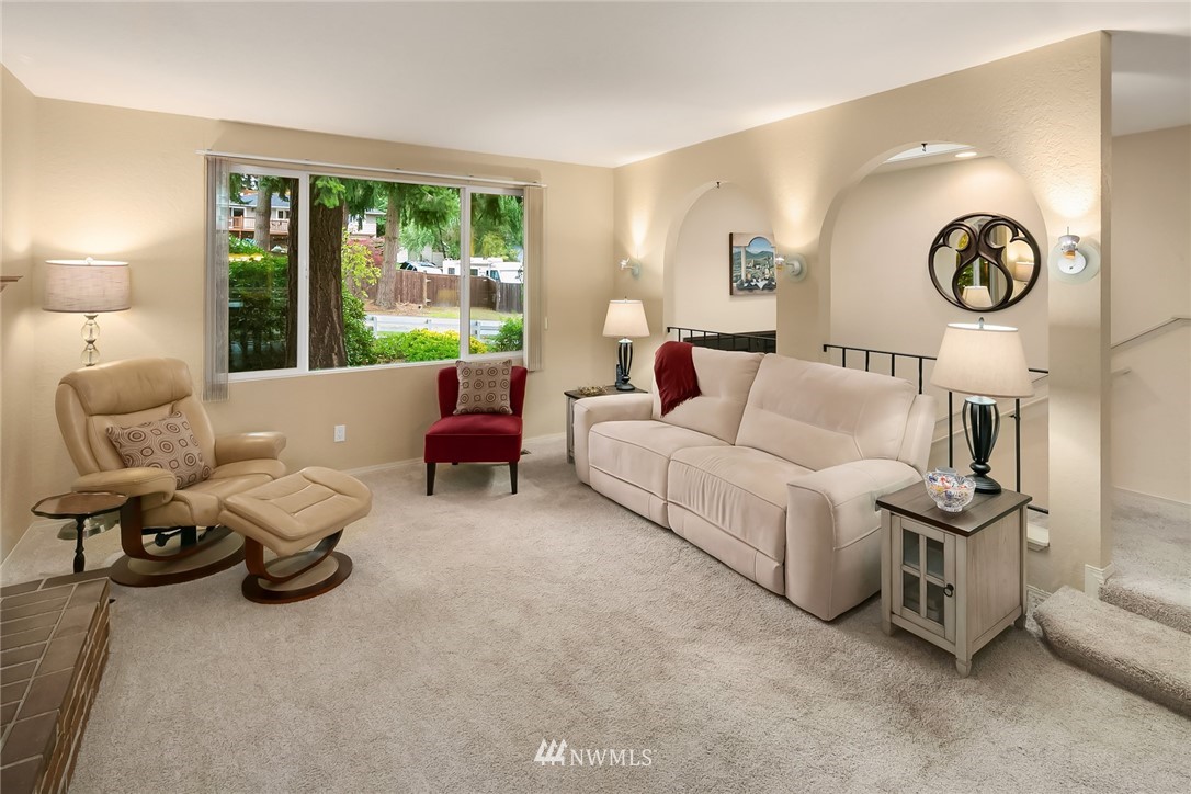 24022 7th Avenue West Bothell, WA 98021 - Photo 6 of 26 a living room with furniture and a large window