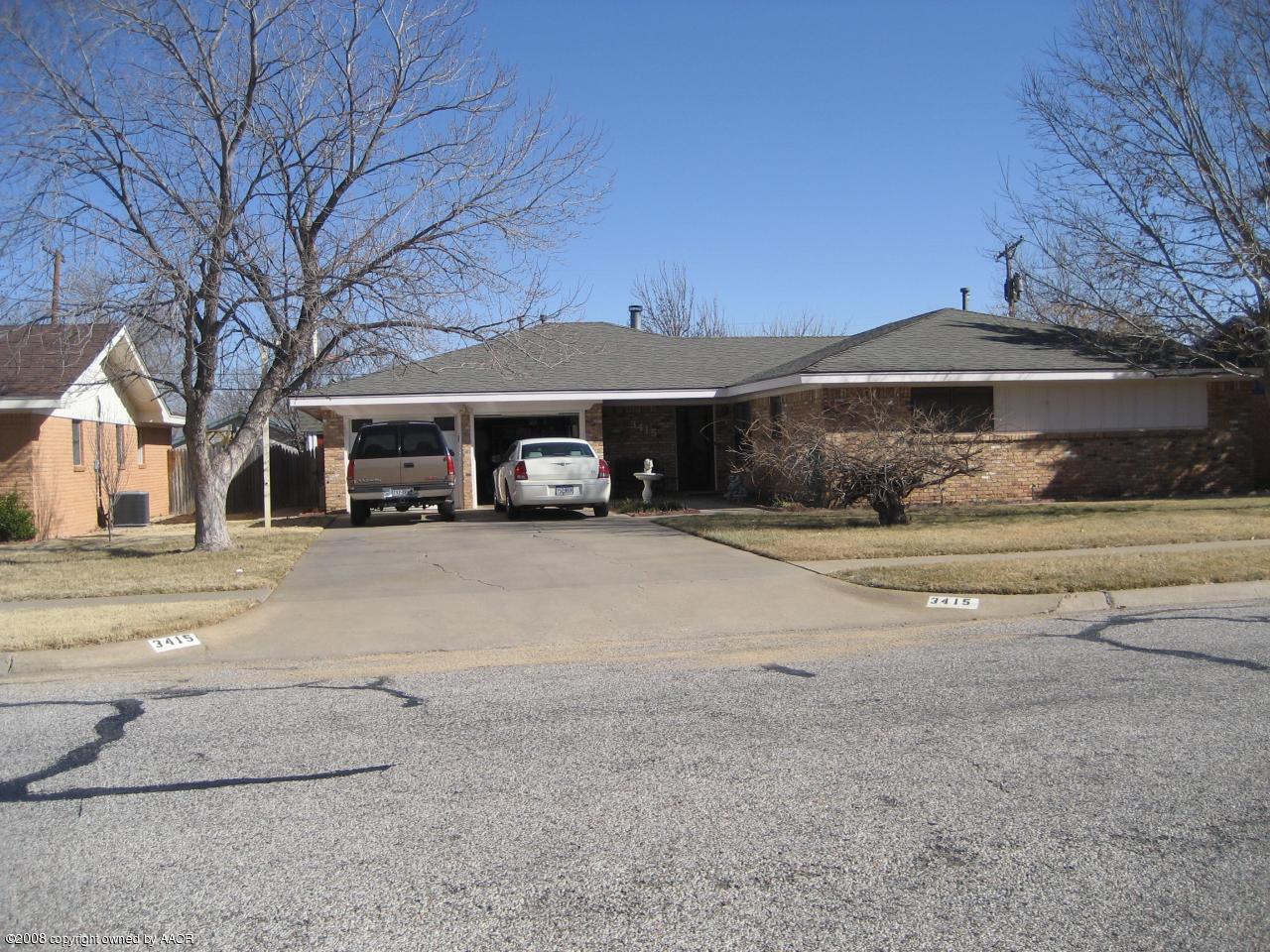 3415 Royal Road Amarillo, TX 79109 - Photo 2 of 2 Front pic of house
