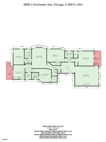 $312,000 | 4808 South Dorchester Avenue, Unit 3N, Chicago, IL 60615