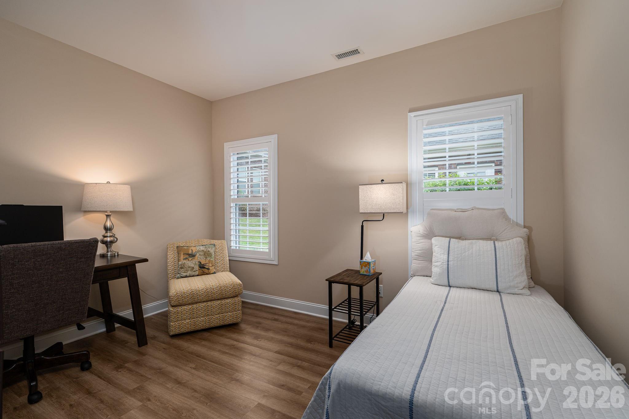 201-t R T R Harris Drive Shelby, NC 28150 - Photo 19 of 25 a bed room with a bed and a chair