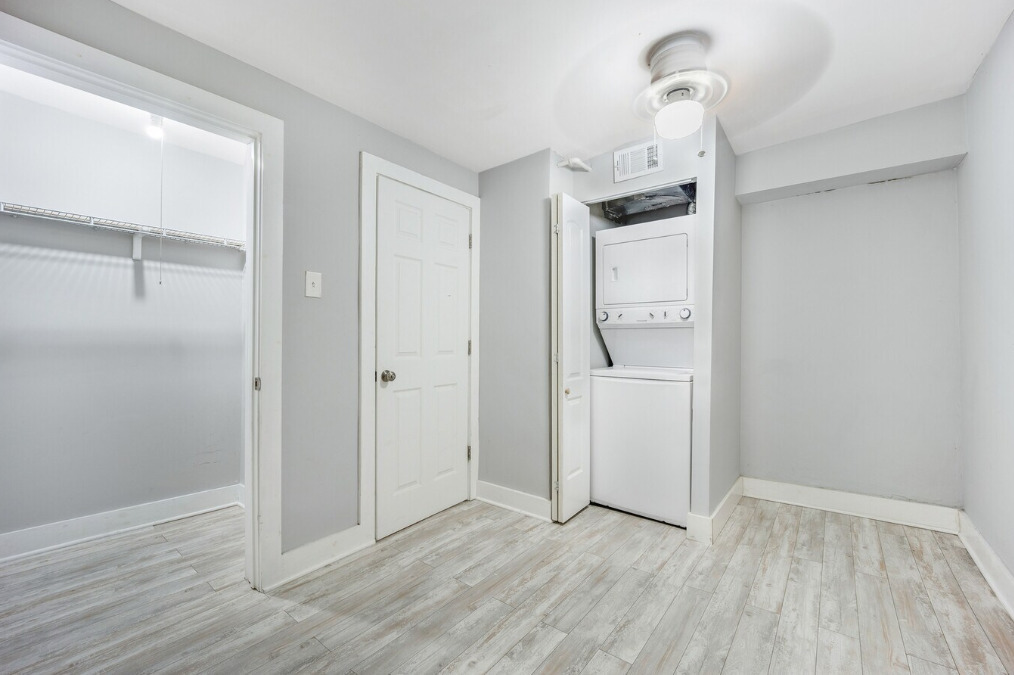 1838 South Racine Avenue Chicago, IL 60608 - Photo 8 of 16 a view of empty room with wooden floor