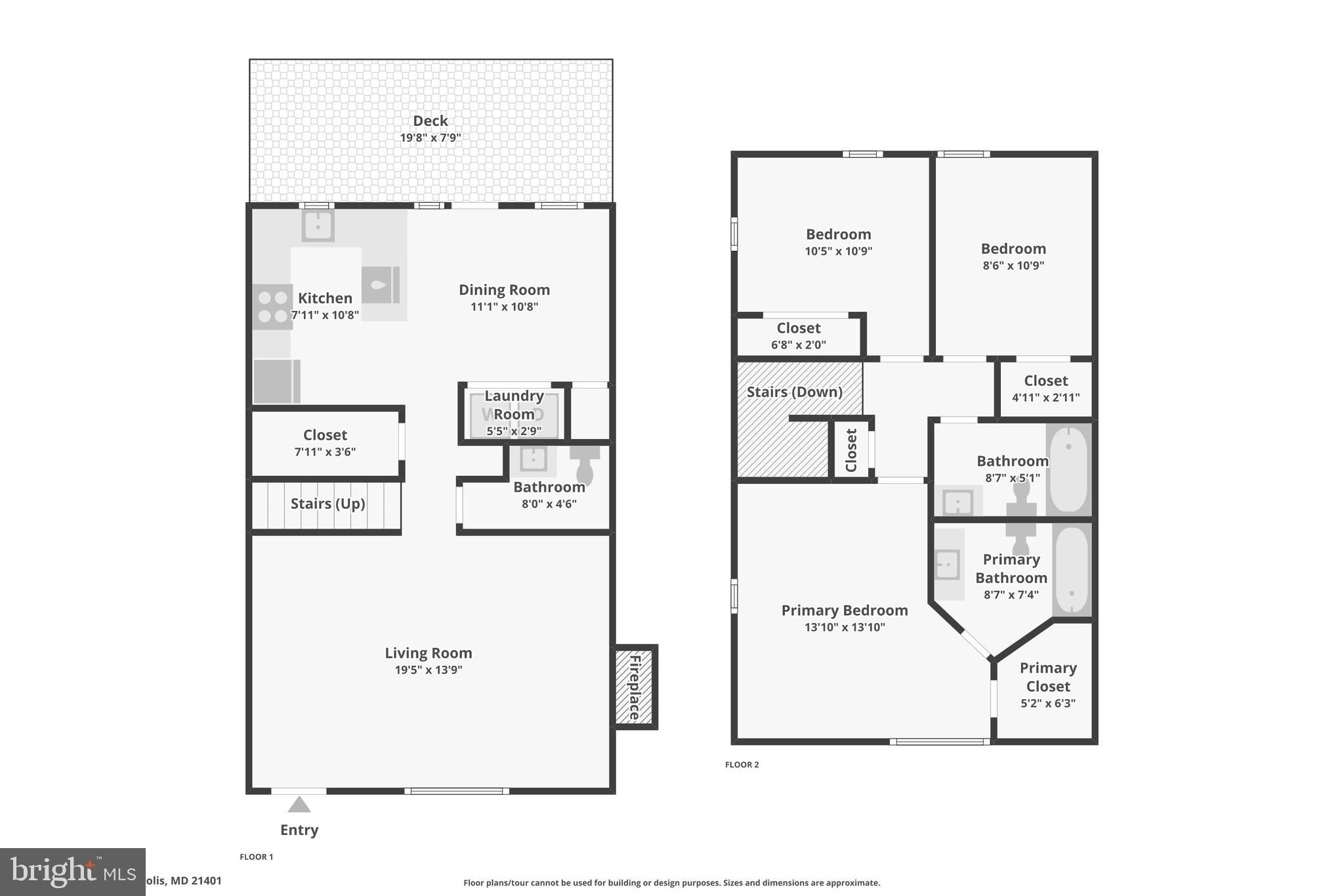 730 Rosedale Street Annapolis, MD 21401 - Photo 37 of 37 Combined Floorplan