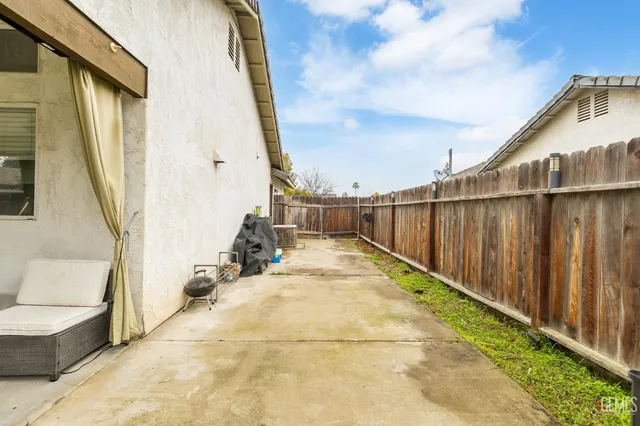 a view of balcony with couch