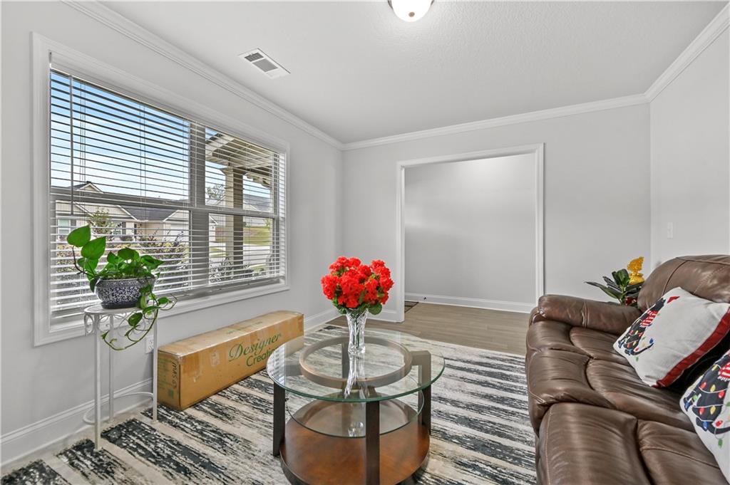68 Suwannee Way Jefferson, GA 30549 - Photo 10 of 28 a living room with furniture and a potted plant