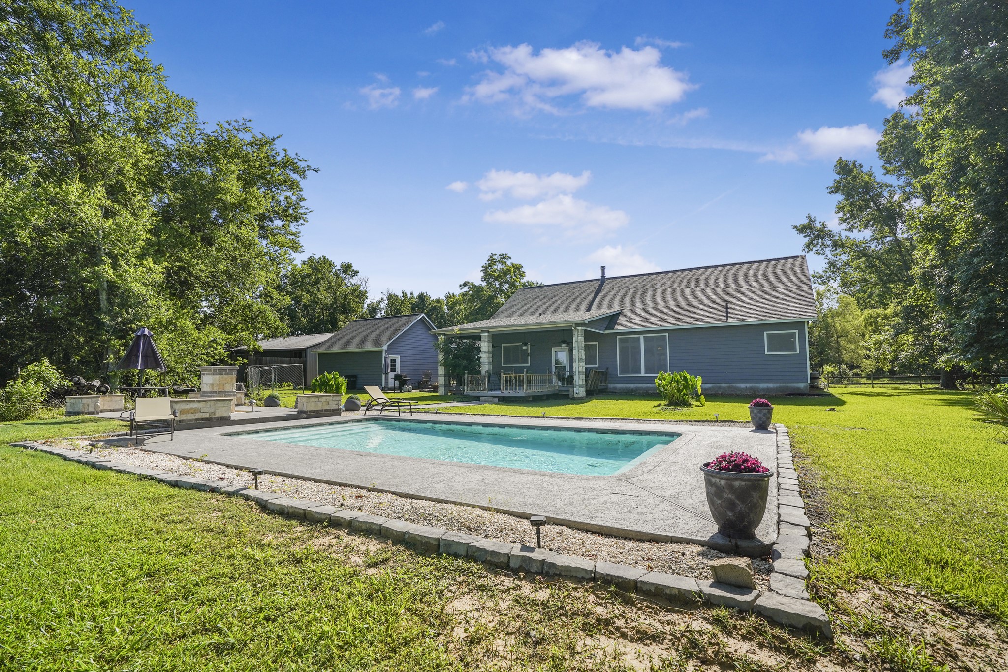 20547 Crosby Eastgate Road Crosby, TX 77532 - Photo 31 of 44 Crystal clear inground pool.