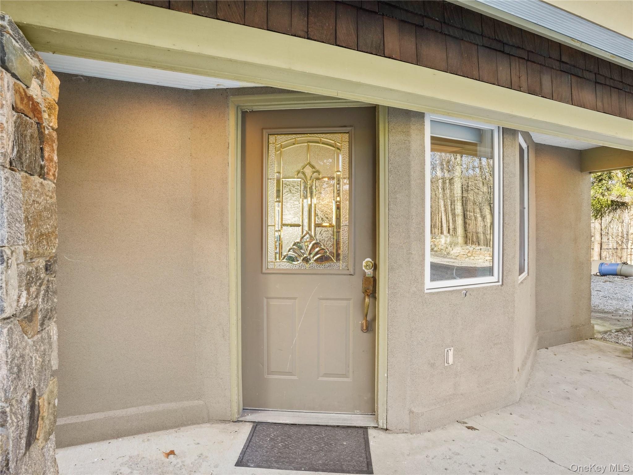 290 Salem Road Pound Ridge, NY 10576 - Photo 13 of 21 a view of an front door