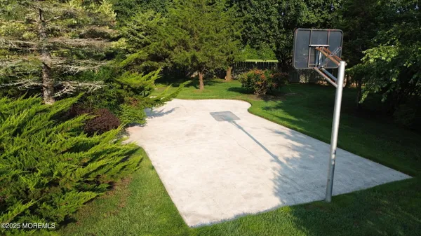 view of a house with a yard
