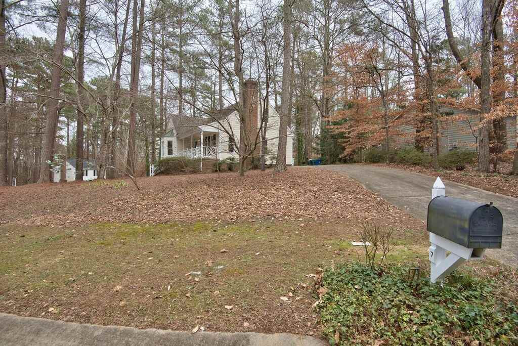 7 Thorne Ridge Drive Durham, NC 27713 - Photo 16 of 17 Side yard view
