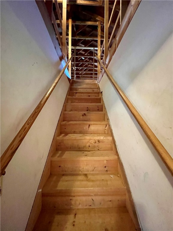 6796 E Port Wolcott, NY 14590 - Photo 40 of 50 Full stairs to upstairs unfinished full attic