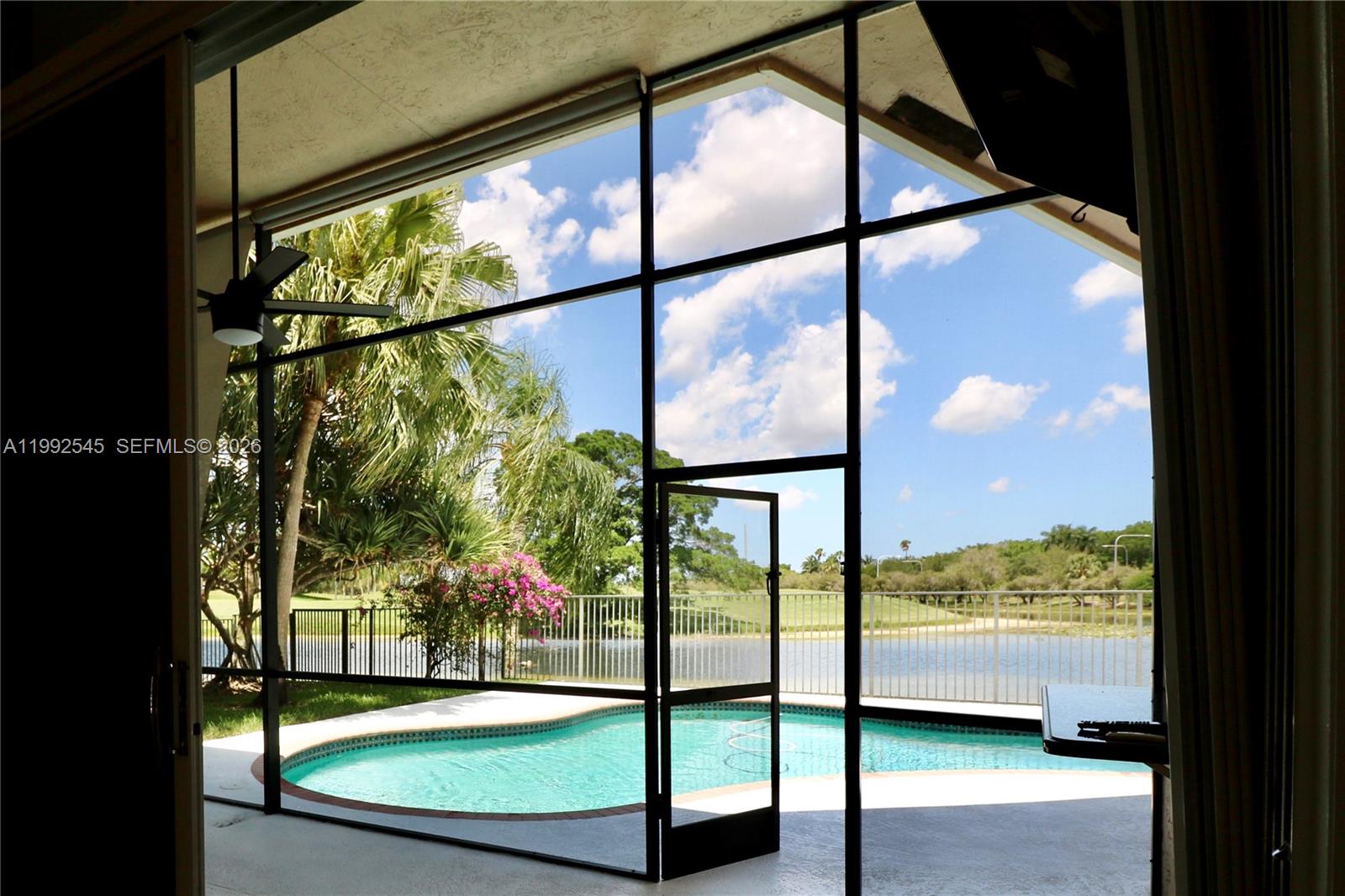 2686 Palmer Place Weston, FL 33332 - Photo 13 of 42 View from the screened porch outside