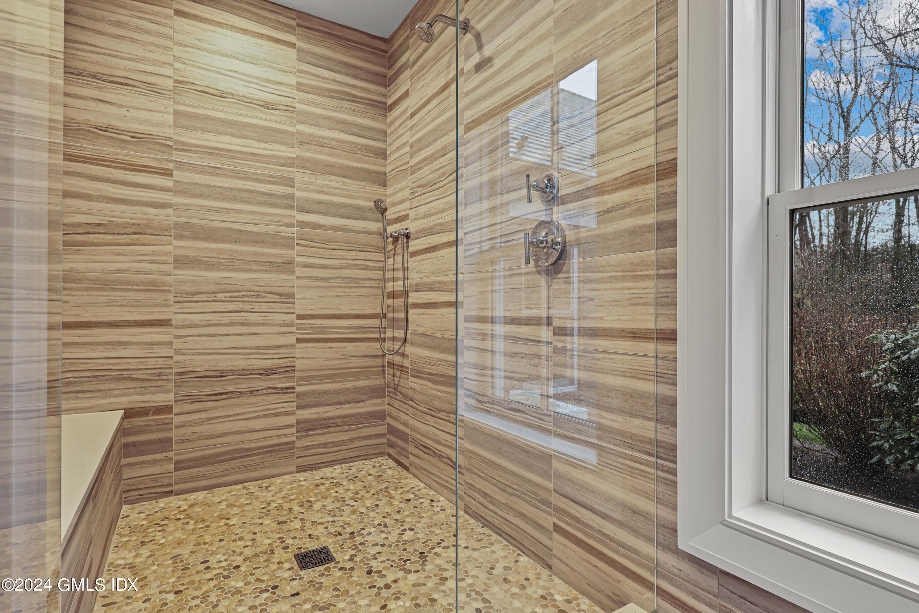 24 Highland Farm Road Greenwich, CT 06831 - Photo 26 of 34 a bathroom with a shower