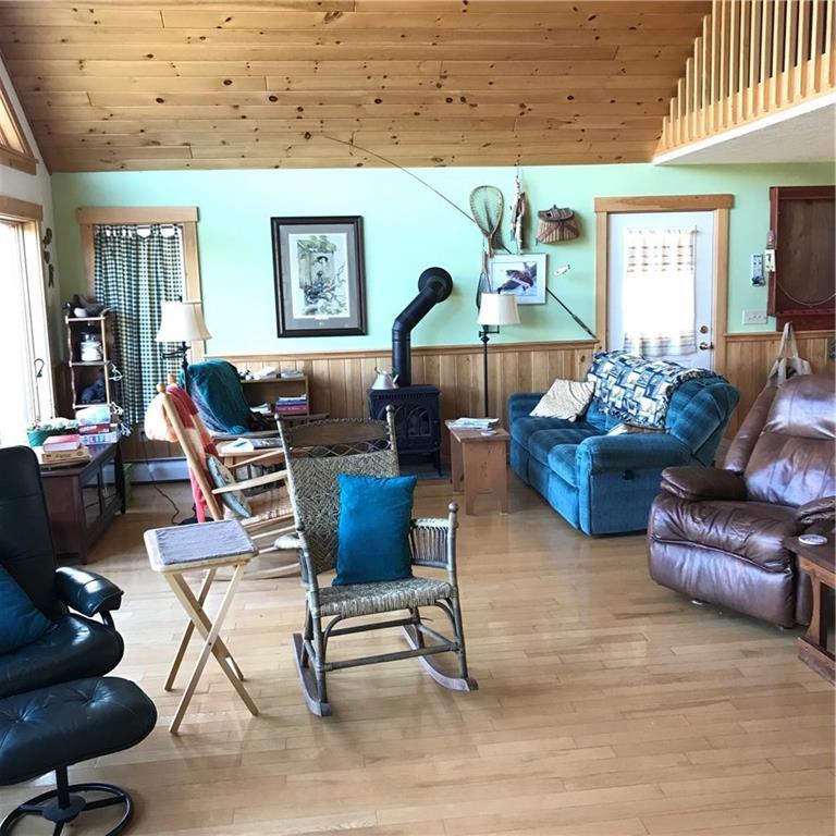 11 Booker Road Rangeley, ME 04970 - Photo 33 of 33 Open space floor plan. Radiant...