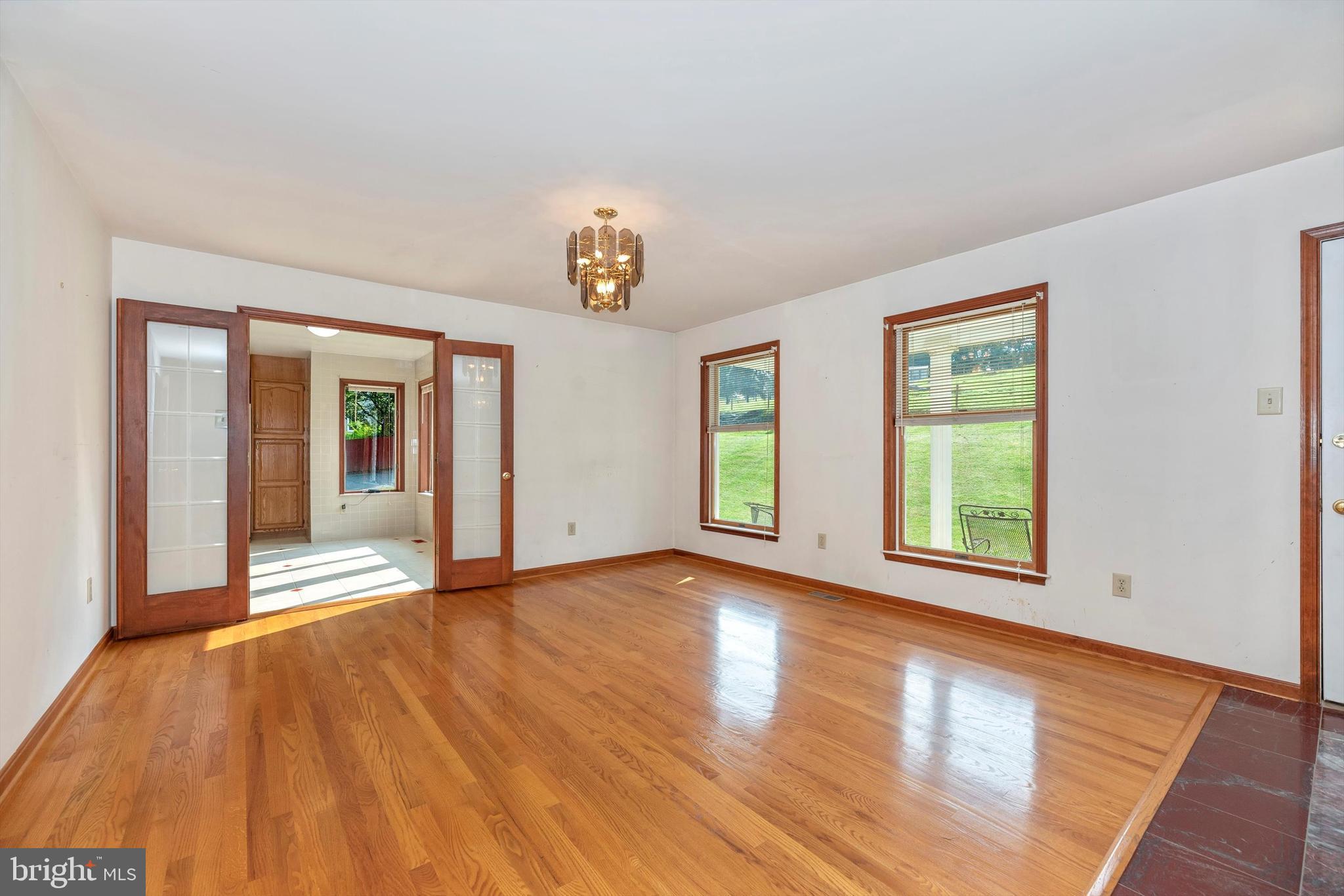 10760 Dublin Road Walkersville, MD 21793 - Photo 8 of 102 Living Room & Dining Room with hardwood floors
