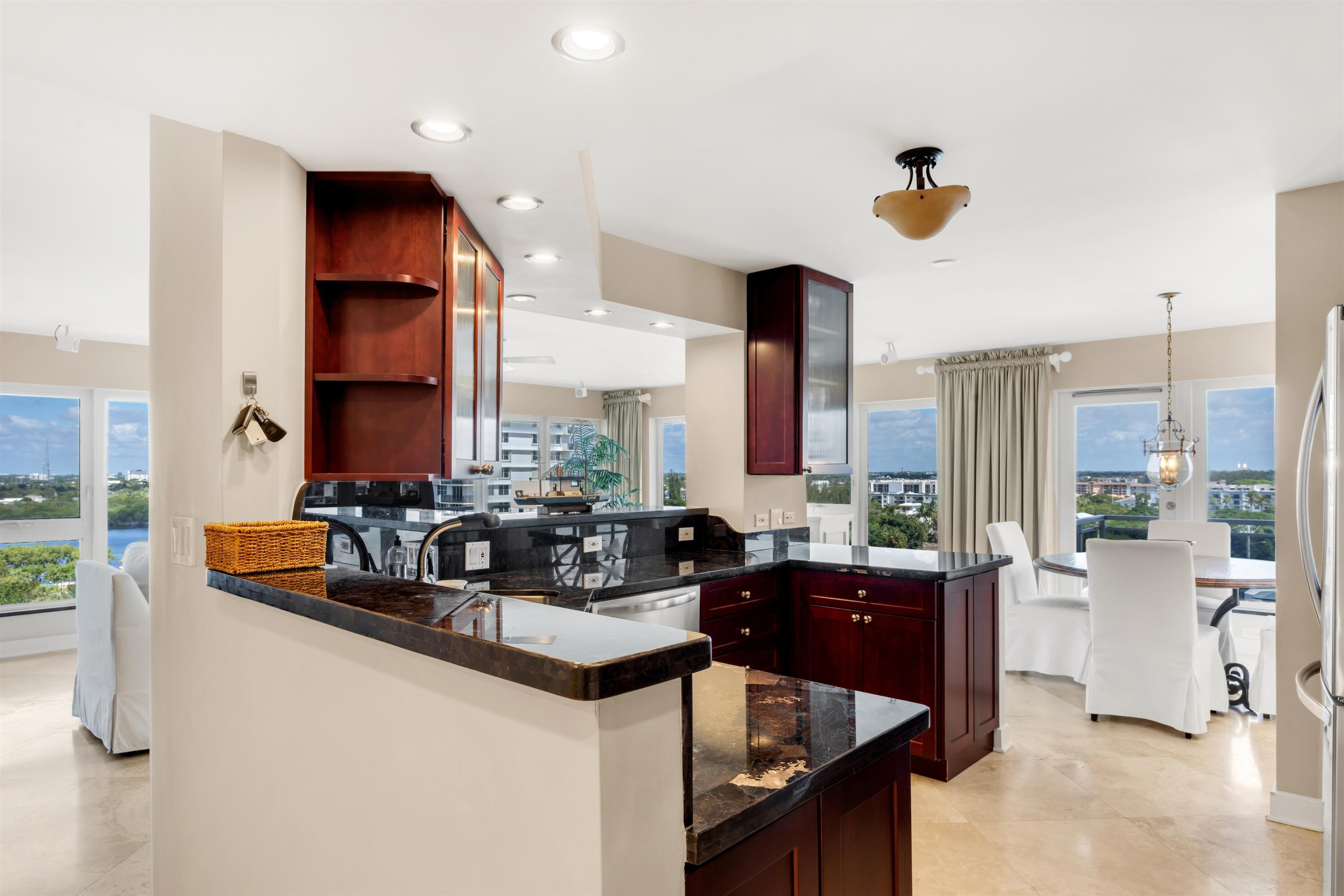 2066 North Ocean Boulevard, Unit 10NW Boca Raton, FL 33431 - Photo 11 of 28 KITCHEN TO VIEW