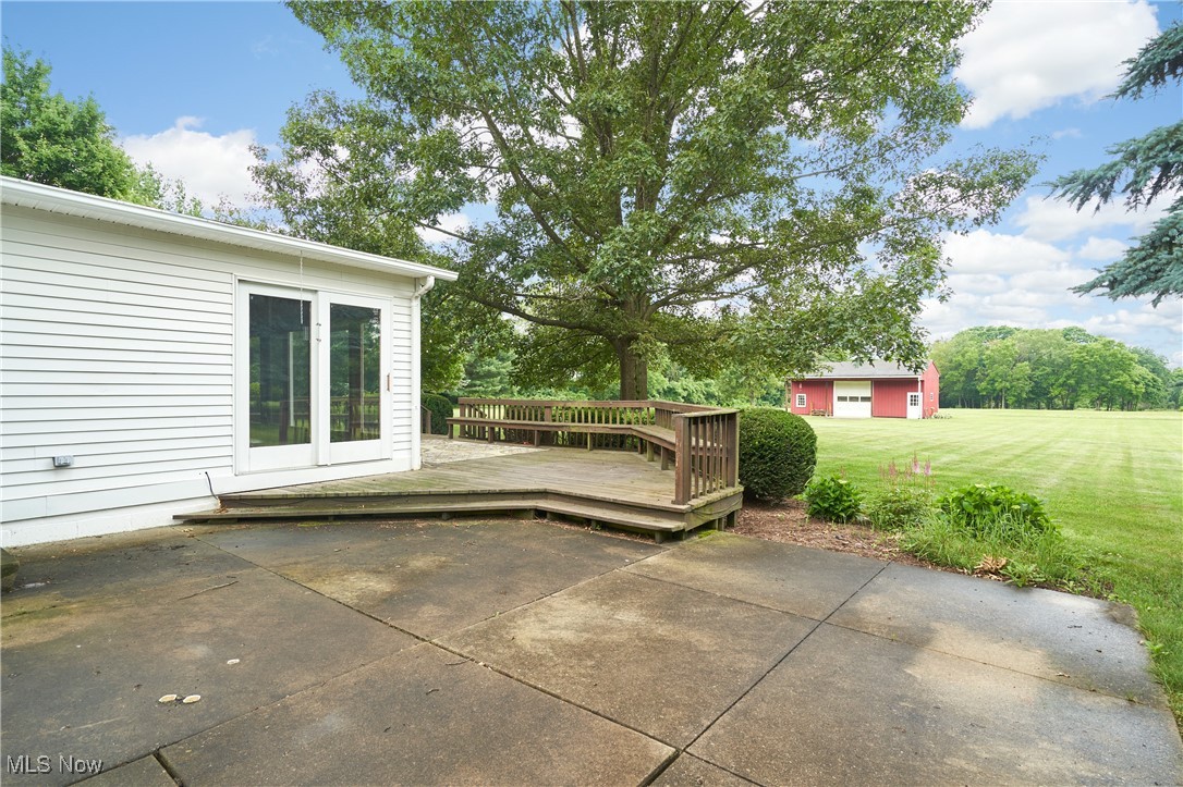 650 Rothrock Circle Akron, OH 44321 - Photo 9 of 31 View of patio featuring a deck