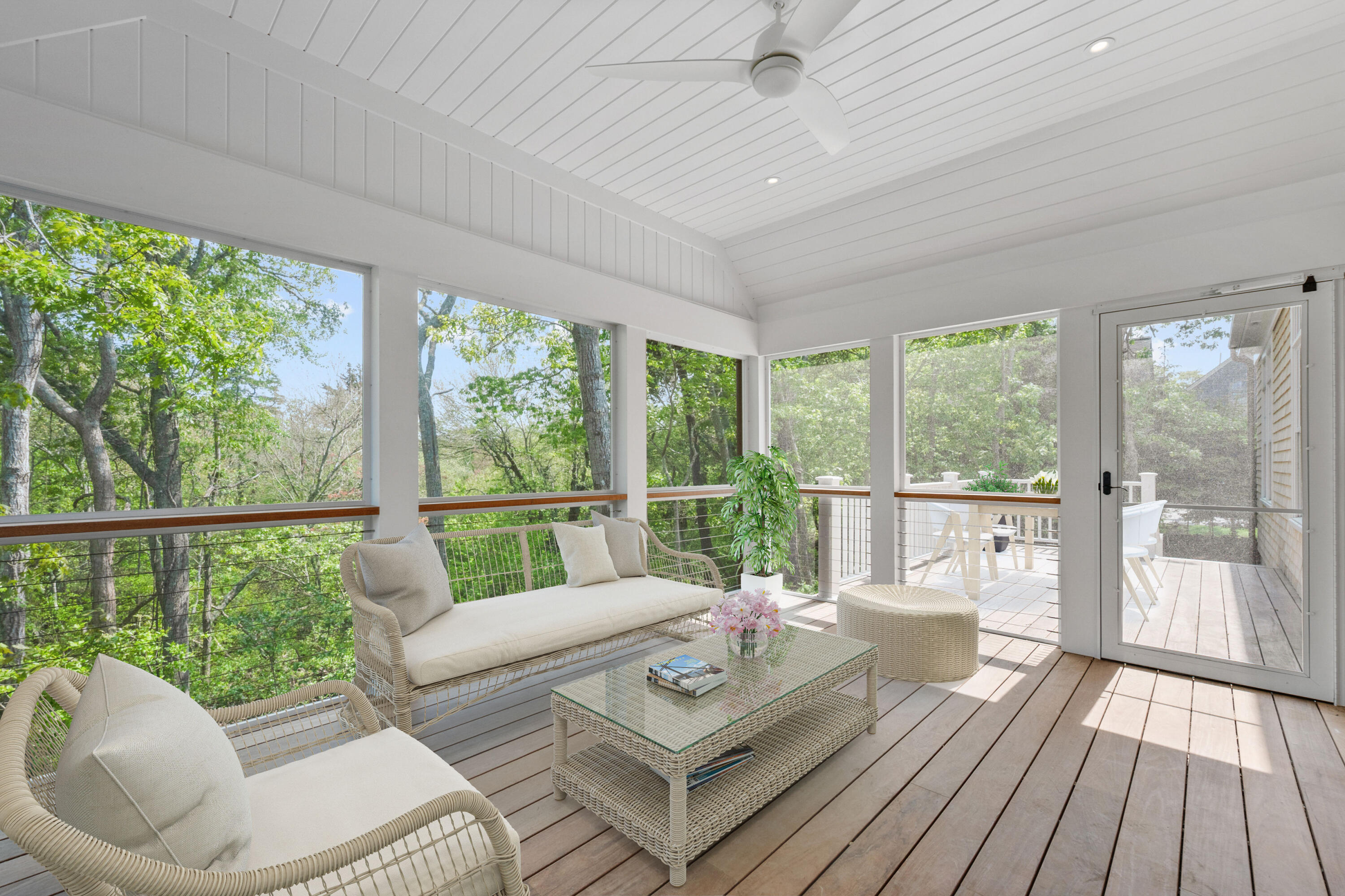 287 Cedar Street Chatham, MA 02633 - Photo 21 of 63 Virtual Stage Screened in Porch
