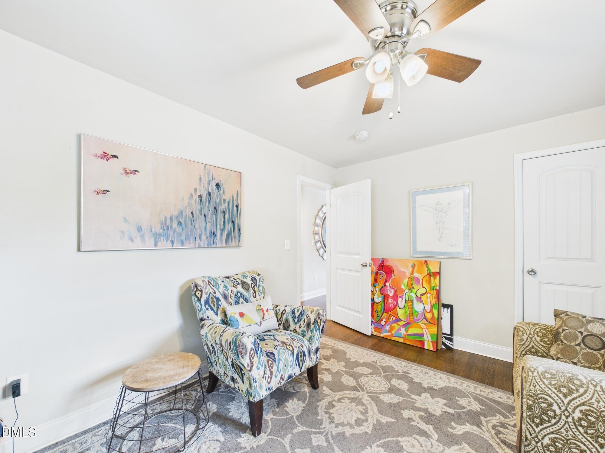 109 Blanchard Street Raleigh, NC 27603 - Photo 34 of 57 a bedroom with furniture and a rug