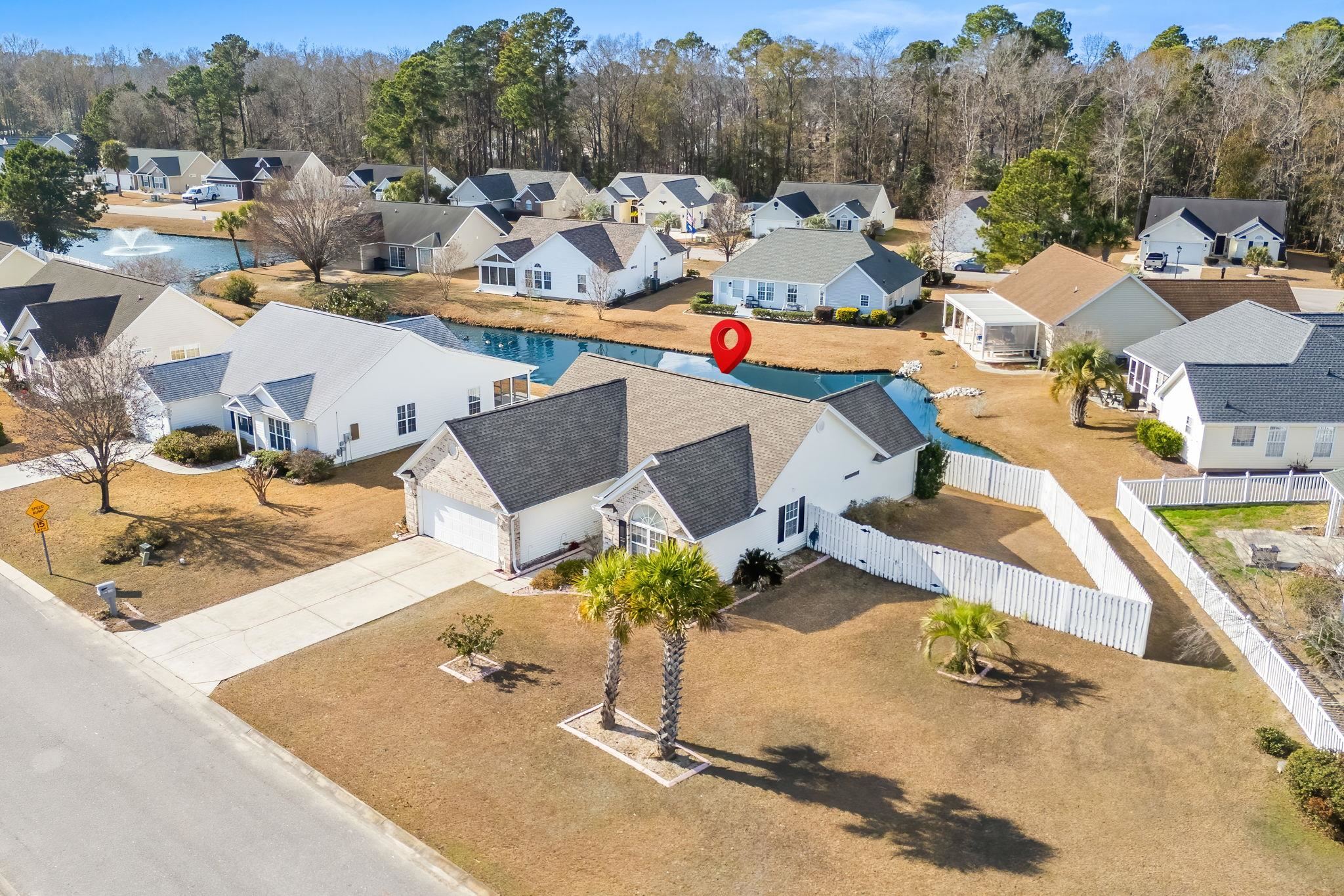 120 Point Break Drive Myrtle Beach, SC 29588 - Photo 2 of 38 Aerial view of residential area