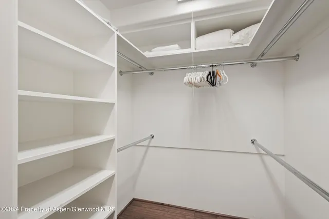 a view of walk in closet