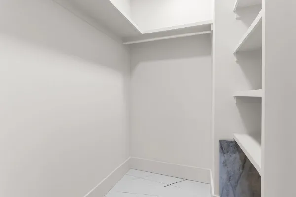 a view of a terrace with sky view