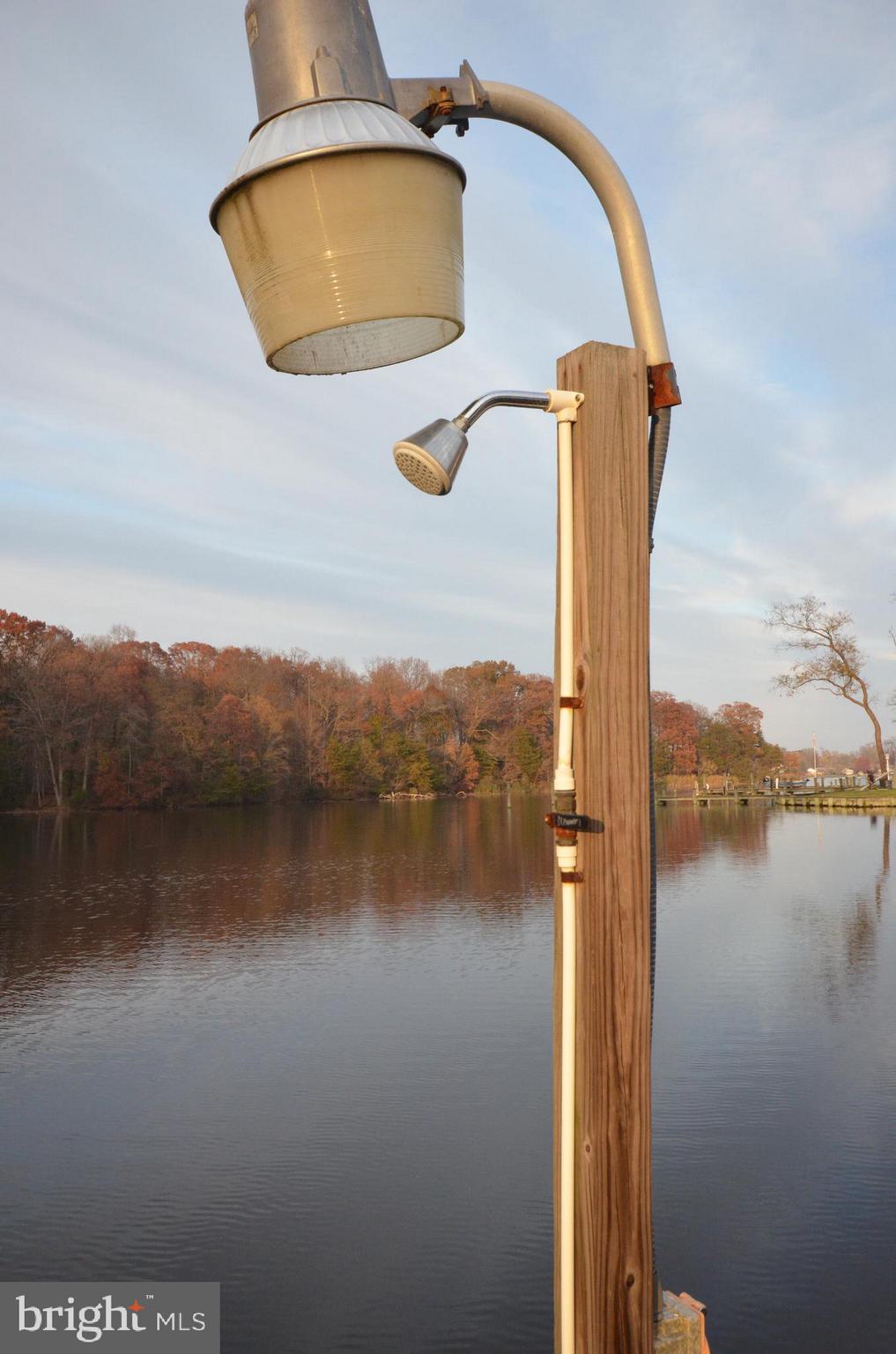 1924 Poplar Road Essex, MD 21221 - Photo 14 of 35 Outdoor shower on 96' pier.