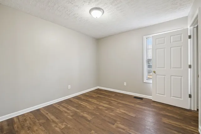 wooden floor in an empty room