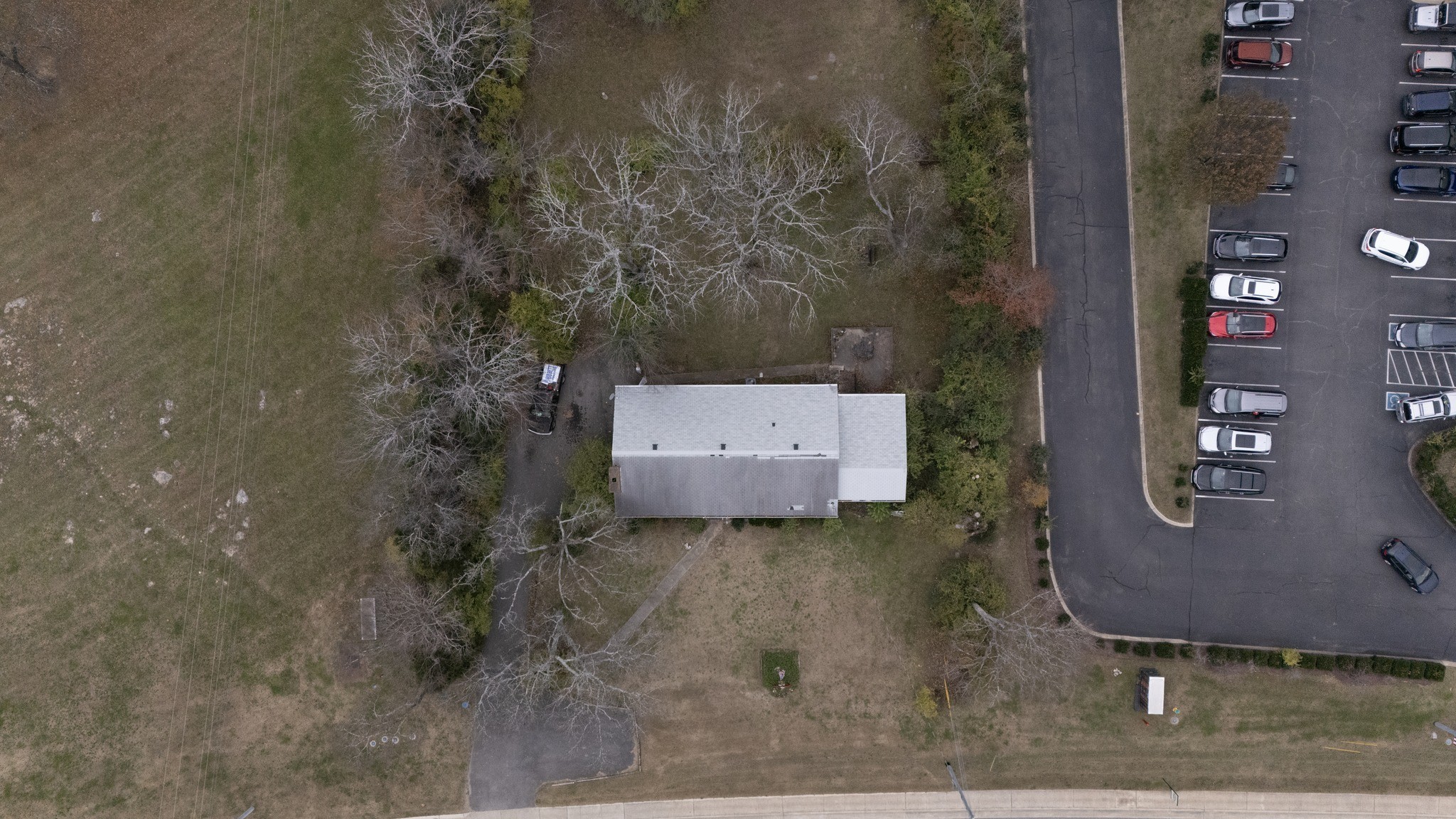 2825 North Mt Juliet Road Mount Juliet, TN 37122 - Photo 15 of 15 an aerial view of a house with a yard and lake view