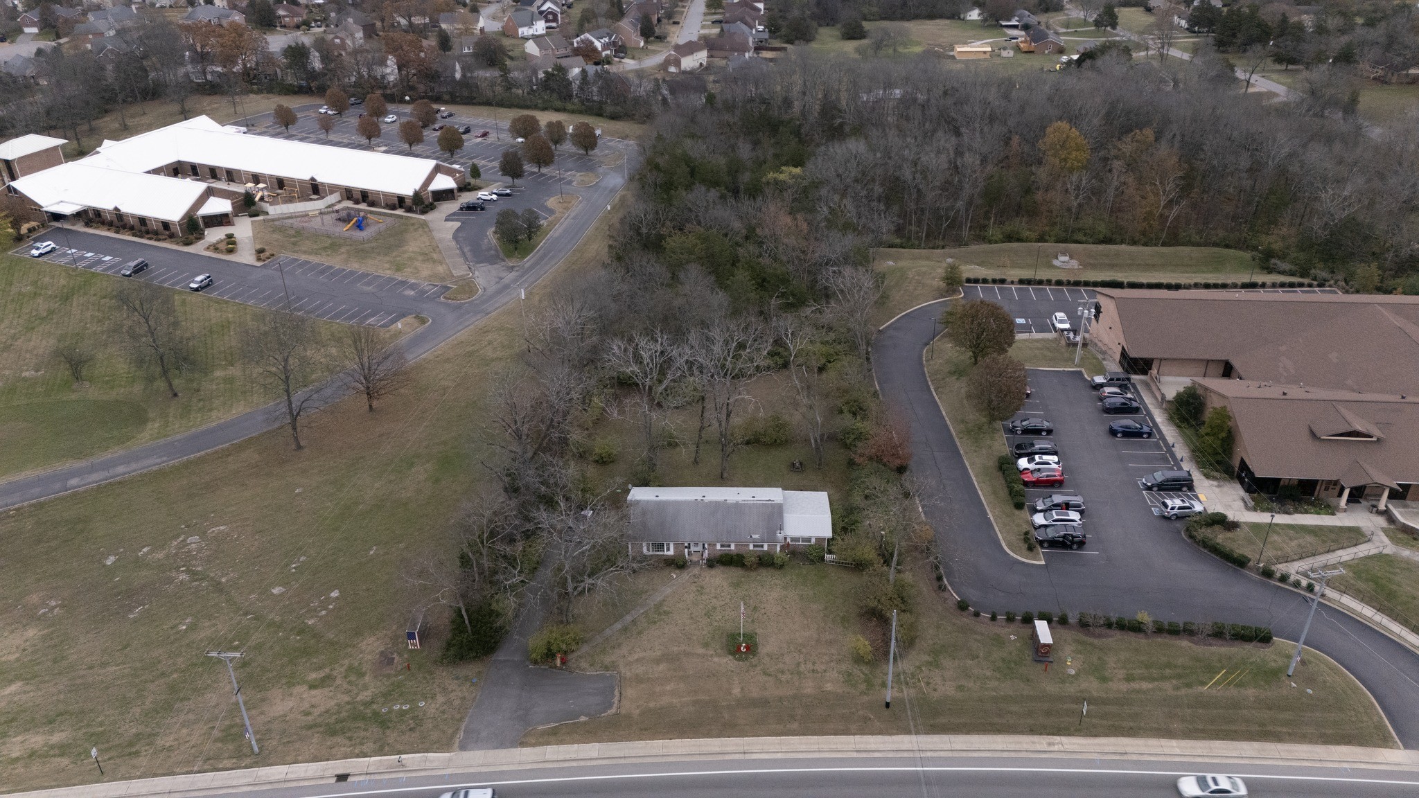 2825 North Mt Juliet Road Mount Juliet, TN 37122 - Photo 9 of 15 an aerial view of a residential houses