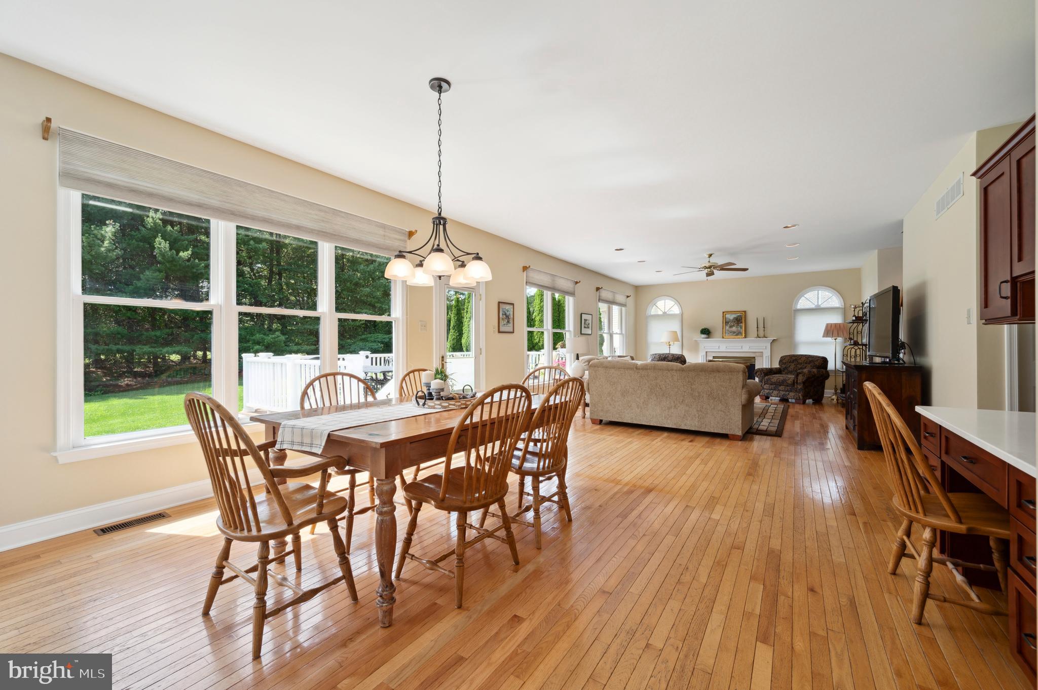 4 Stoney End Road Broomall, PA 19008 - Photo 21 of 50 informal dining open to family room