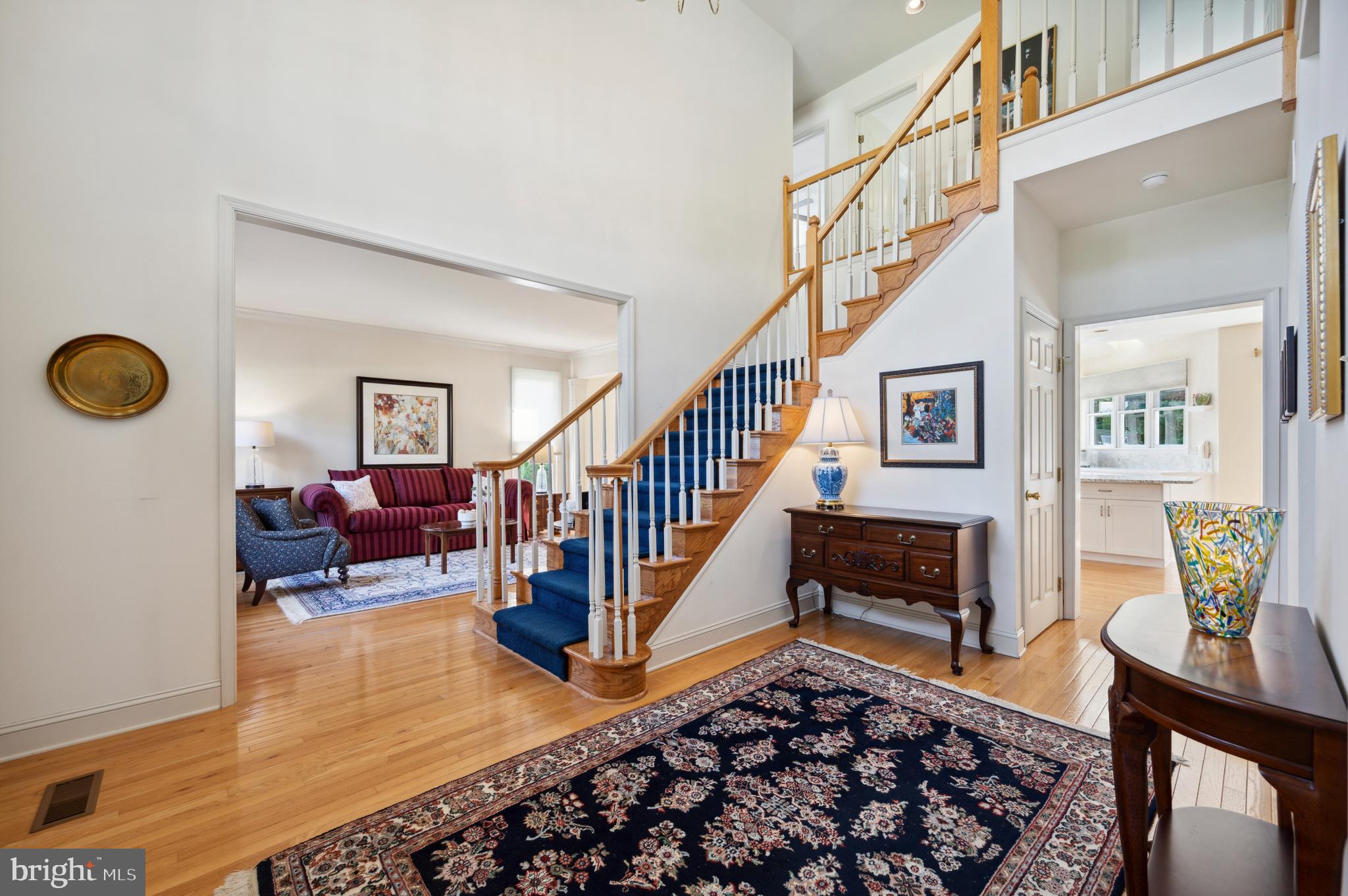 4 Stoney End Road Broomall, PA 19008 - Photo 6 of 50 LR is to the left of the turned stairway