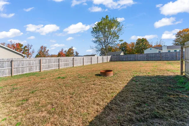 a view of an outdoor space and yard