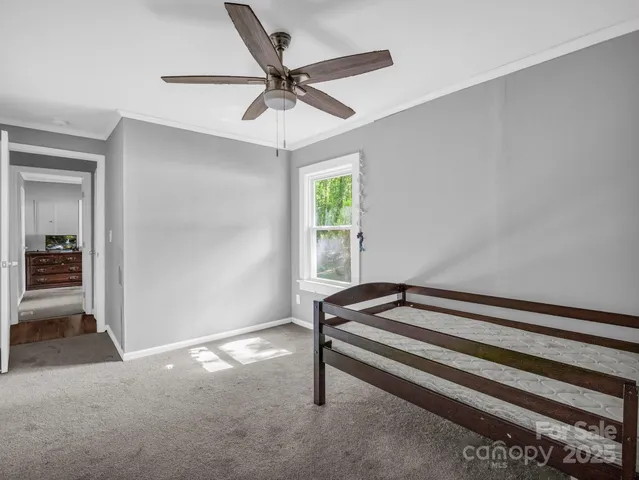 a view of an empty room with window