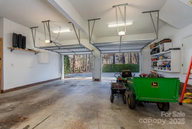 a room with furniture and a window