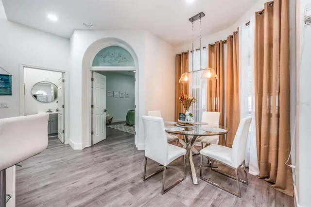 a view of a livingroom with furniture and window