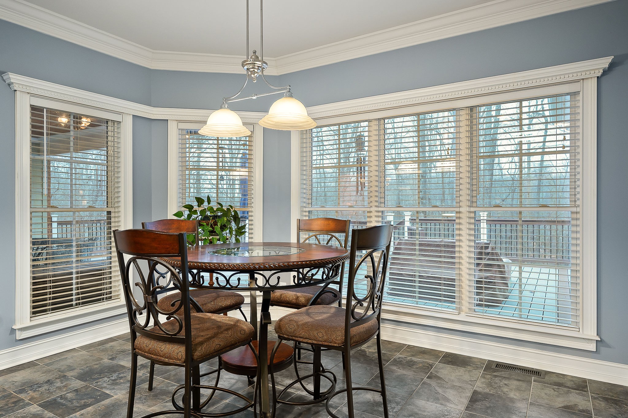 120 Dunrobin Court Sparta, TN 38583 - Photo 12 of 40 a view of a dining room with furniture window and outside view